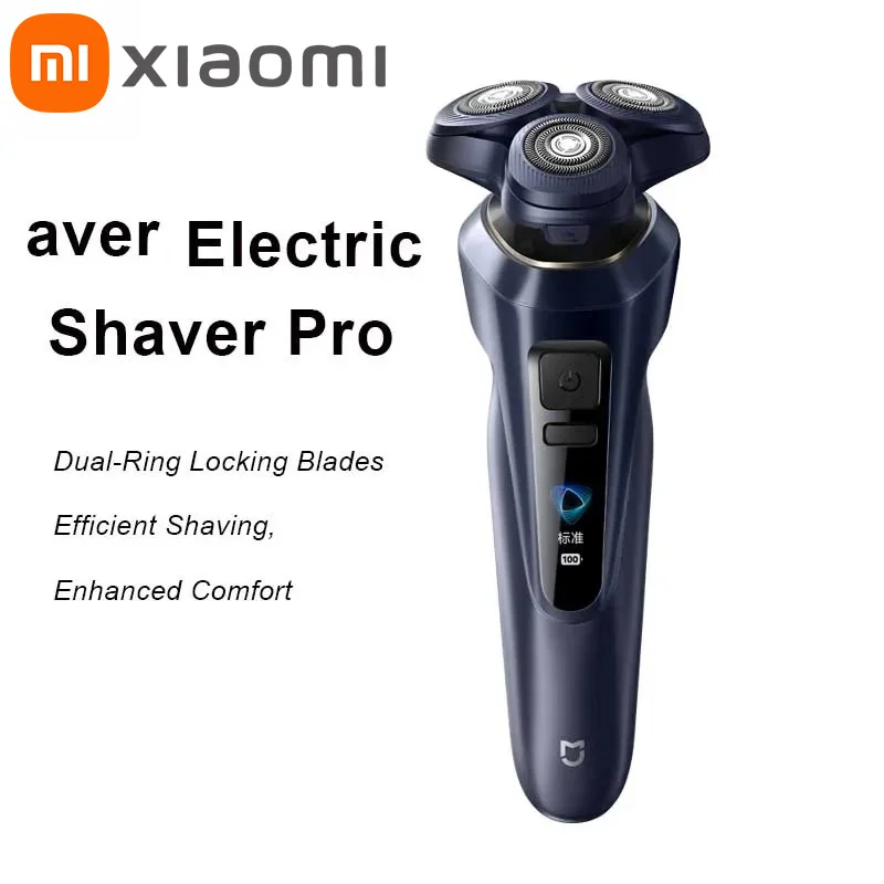 Xiaomi Electric Shaver Pro Beard Trimmer Dynamic Color Screen 360° Full Shave Wet/Dry Razor Waterproof Shaver Hair Trimmer Gift