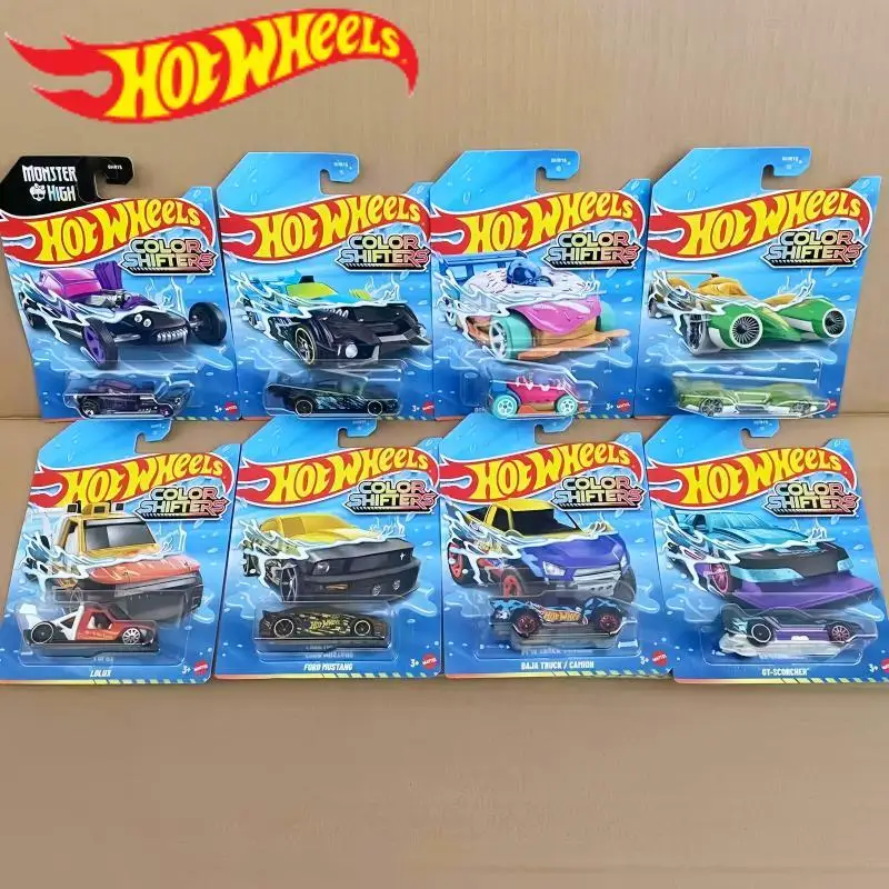 

Новинка в наличии: Модель автомобиля Hot Wheels BHR15 из литого металла, меняющая цвет при изменении температуры, игрушка для мальчиков, настольная игрушка, рождественский подарок