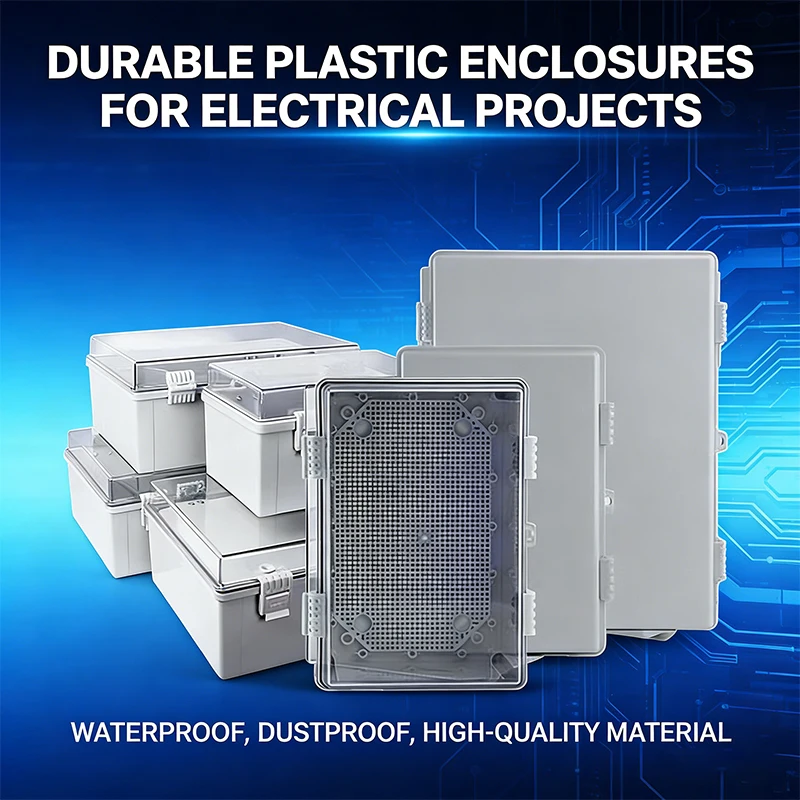 Outdoor waterproof box outdoor monitoring power supply waterproof box protection box ABS junction box electricity meter box