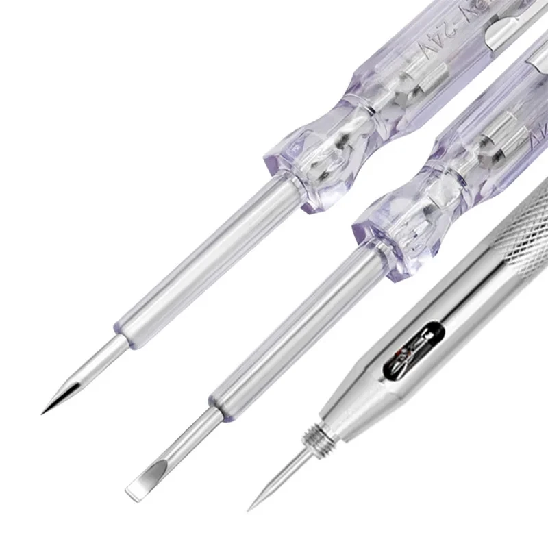 1 stuk Auto Licht Circuit Tester Lamp Spanning DC 6 V 12 V 24 V Koperen Test Pen Detector sonde Licht Systeem Test Probe Lamp