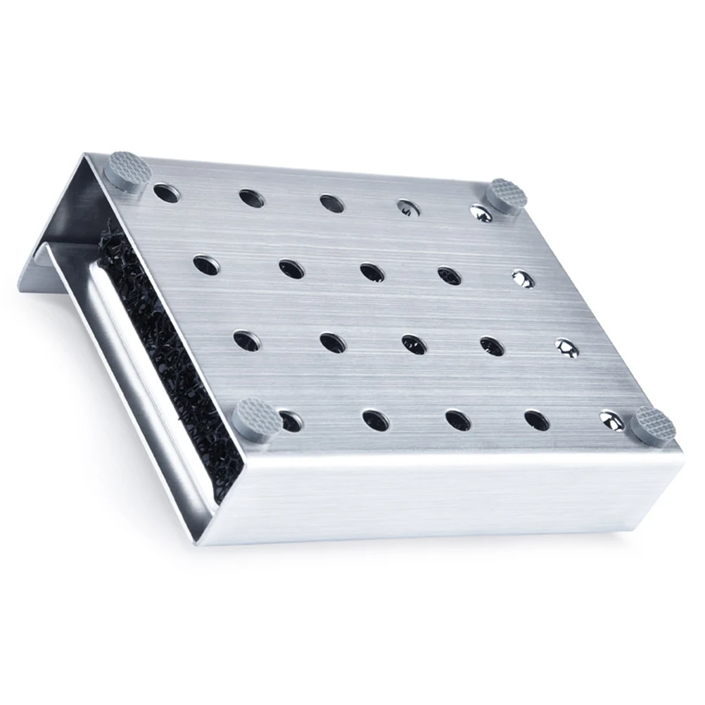 

Soap Box Home Bathroom Dish Wall Mounted Holder Stainless Steel Basket Tray Shelf