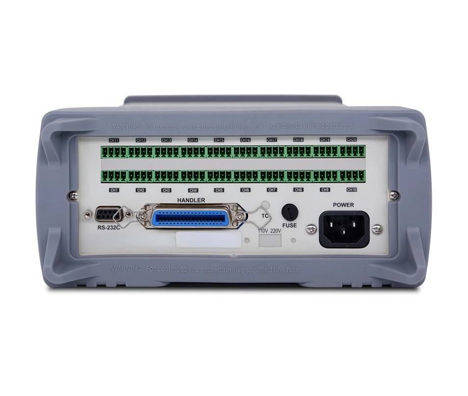 Multi-Channel   Tester 0.01mΩ 0.05% Accuracy 0.001V-60V DC Resistance & Voltage Scanner for   Testing