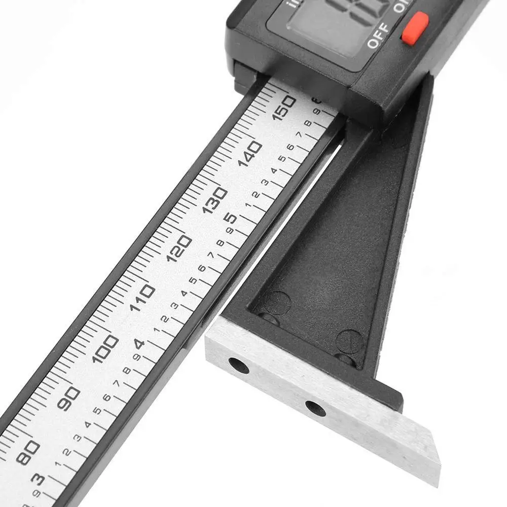 Height Gauge 0-150mm Digital Display High Precision Depth Aperture with Magnetic Self Standing Feet