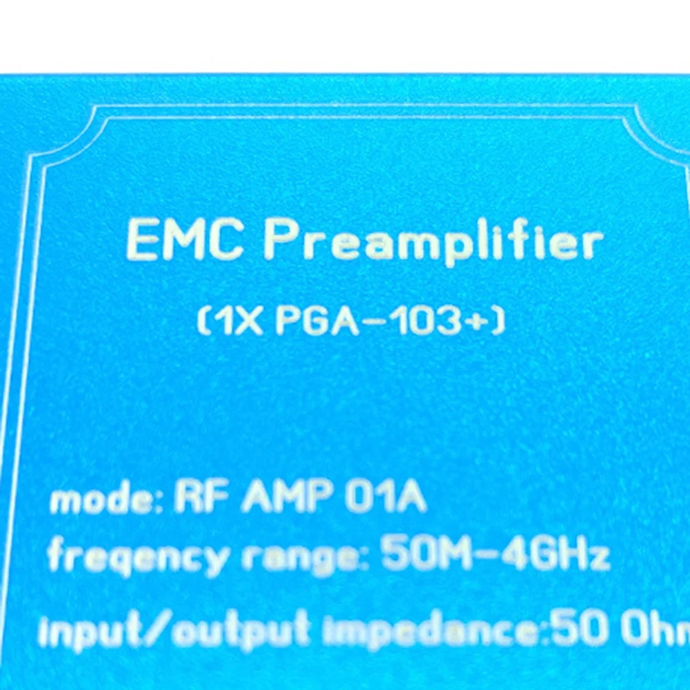 50M-4GHz LNA, PGA-103 + EMC EMI Wzmacniacz sygnału z sondą pola magnetycznego Przedwzmacniacz AMP