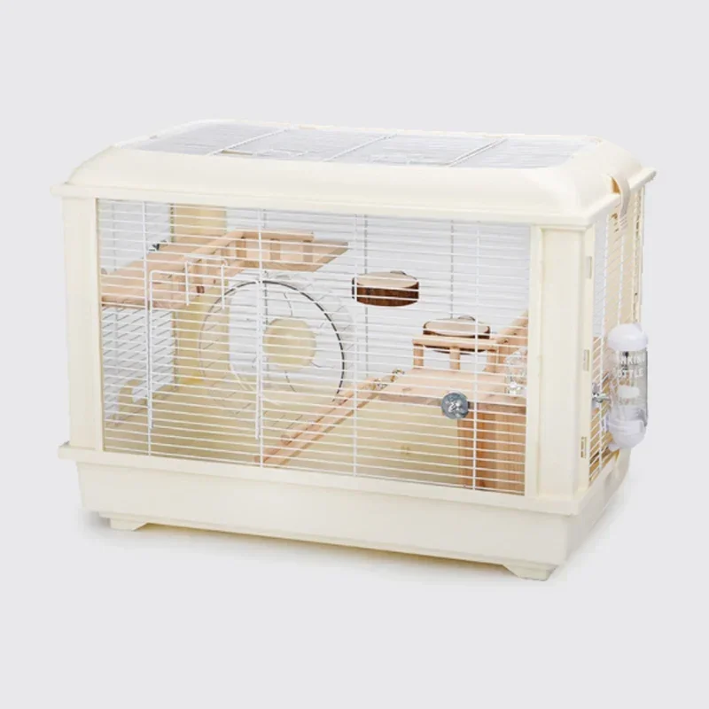 Fashion Hamster Small Animal Plastic Pet Rodent Rat Acrylic Cages with Several Accessories