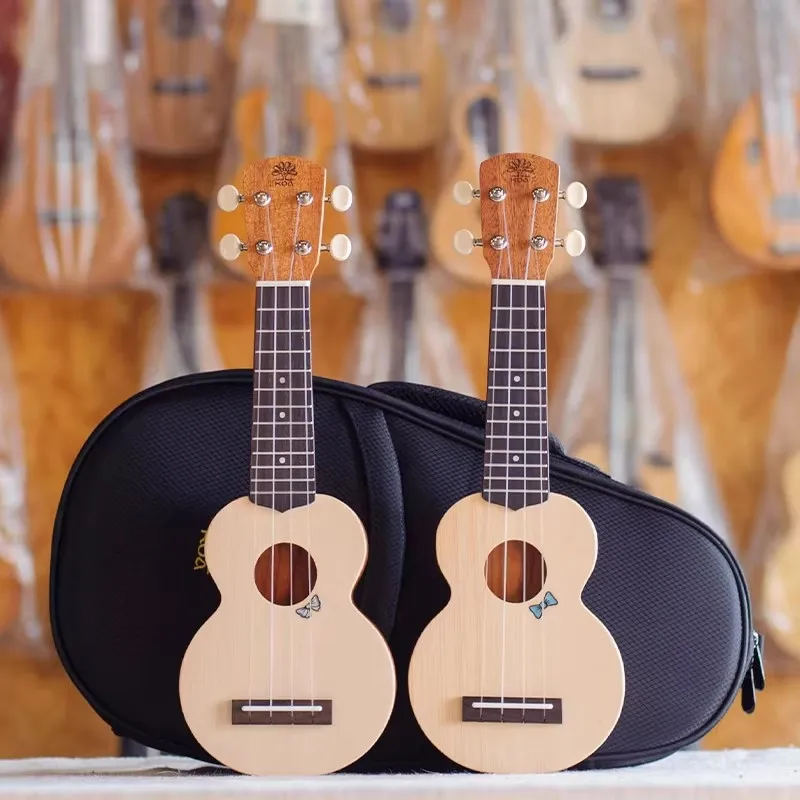 

Bright Sun KOA Mini 17-inch Ukulele Four-string Hawaii Guitar With Bag