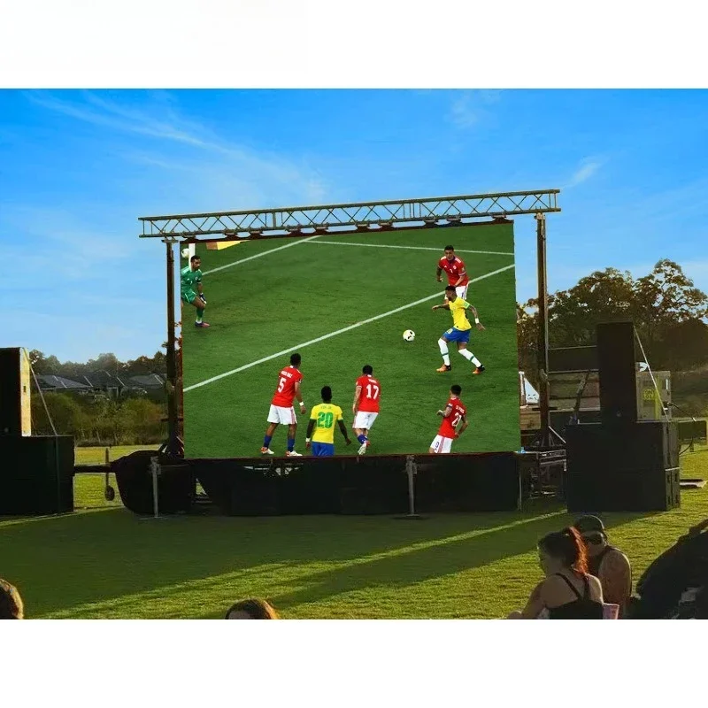 Outdoor P3.91 full-color led rental screen, stage indoor performance electronic display screen