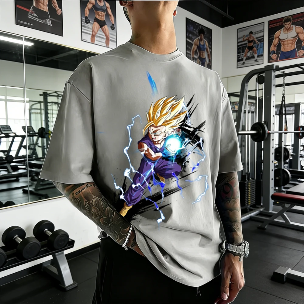 2026 Sommer Bestseller Dragon Ball Anime Muster Familien-Eltern-Kind T-Shirts Hochwertige Casual Tops Harajuku Streetwear Tees