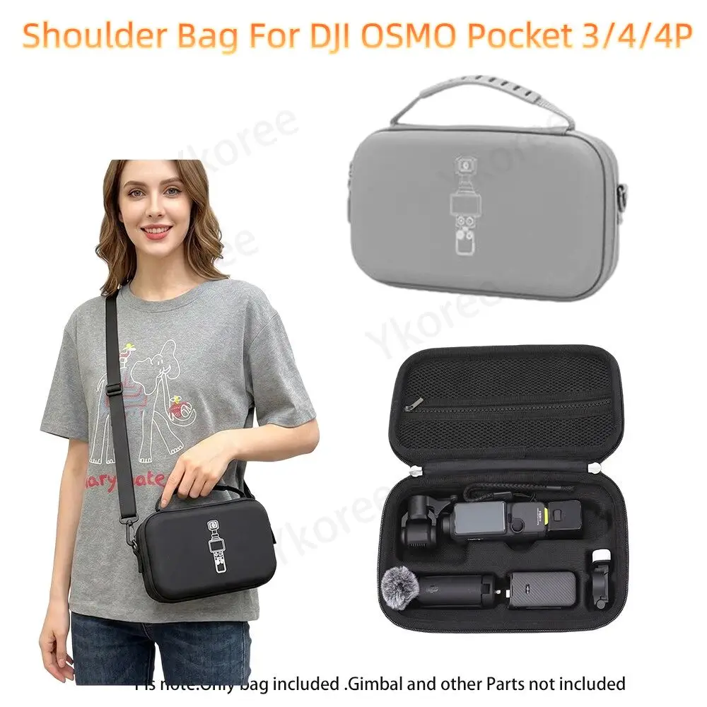 Tragbare Schulter-Tragetasche für DJI Osmo Pocket 4/Pro/3 Schützende Aufbewahrungstasche für DJI Osmo Pocket 4 3 Gimbal-Zubehör