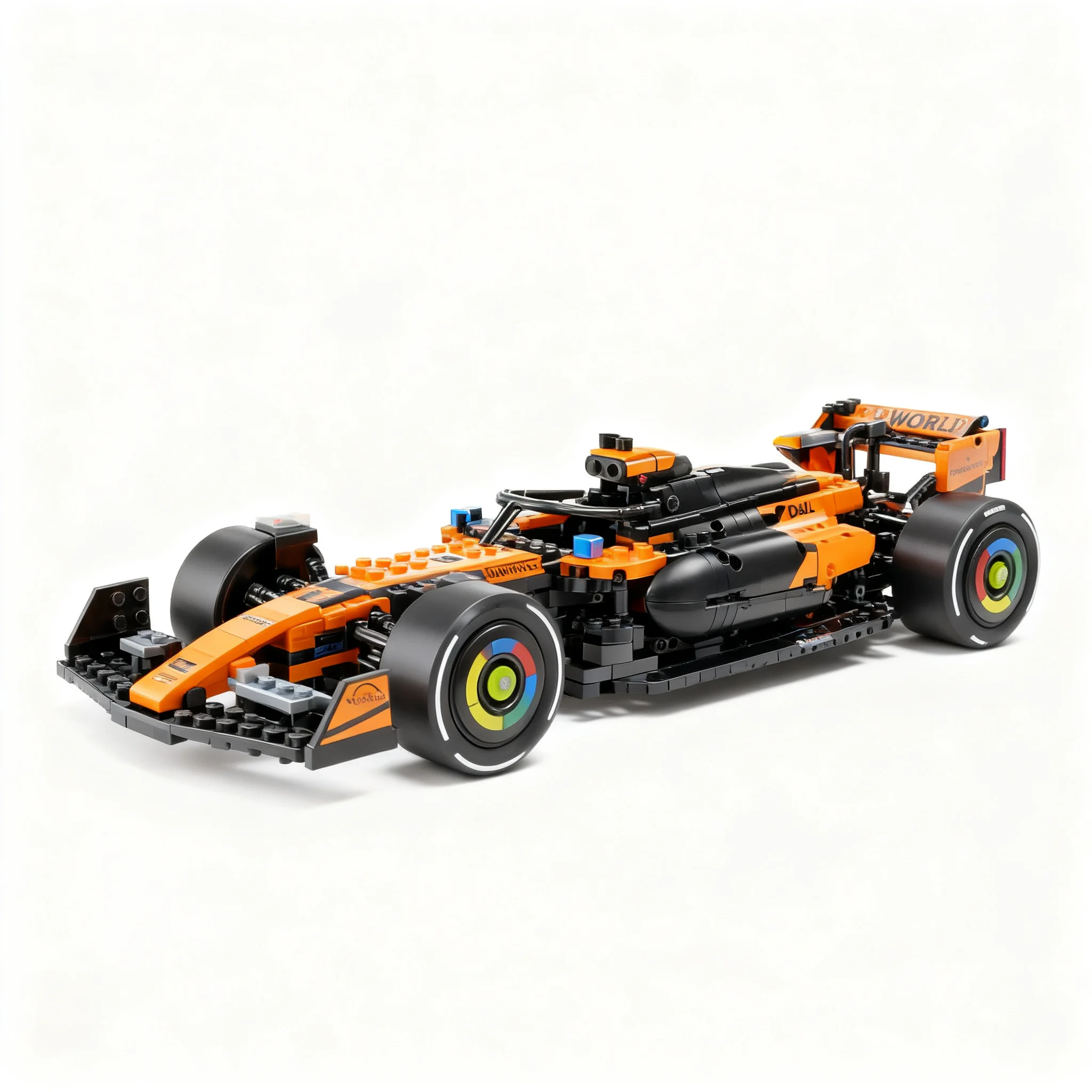 1841pcs MOC Technical McLarened MCL39 F1 Car RC MOD Power Function Motors Model Building Blocks Christmas Gift Collection Idea