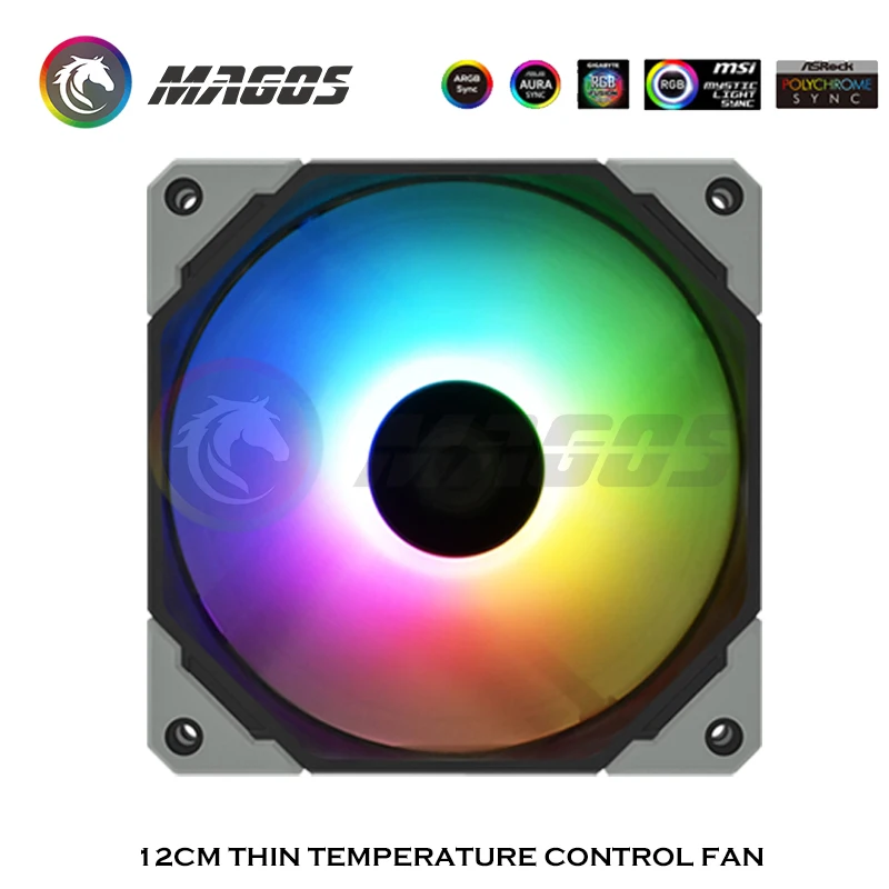 120MM PWM Cooling Fan 15mm Thin CPU Cooler Radiator For Water Cooling system PC Gamer DIY Cabinet MOD Computer Case Slim Fan