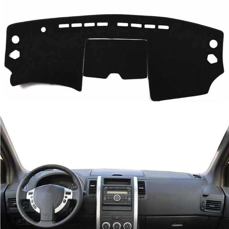 

Car Dashboard Cover Sunvisor Mat Pad For Nissan X-Trail Xtrail T31 2008 2009 2010 2011 2012 2013 Dash Protect Carpet Accessories