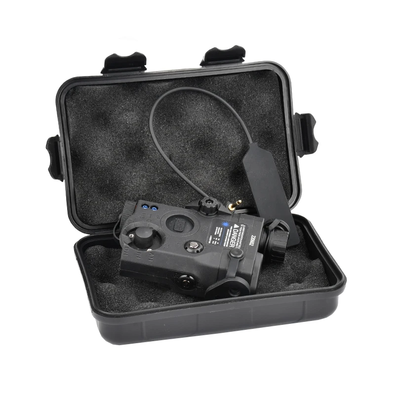 Tactical PEQ15 L3 A-C Laser Sight Beam Color Red Green Blue Laser IR Fill Light Fit Mount to Standard M1913 Picatinny Rail