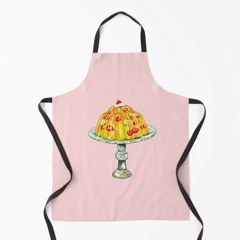 

Grandma's Vintage Jello Mold Apron manicurist man chef uniform For Women Children'S Apron