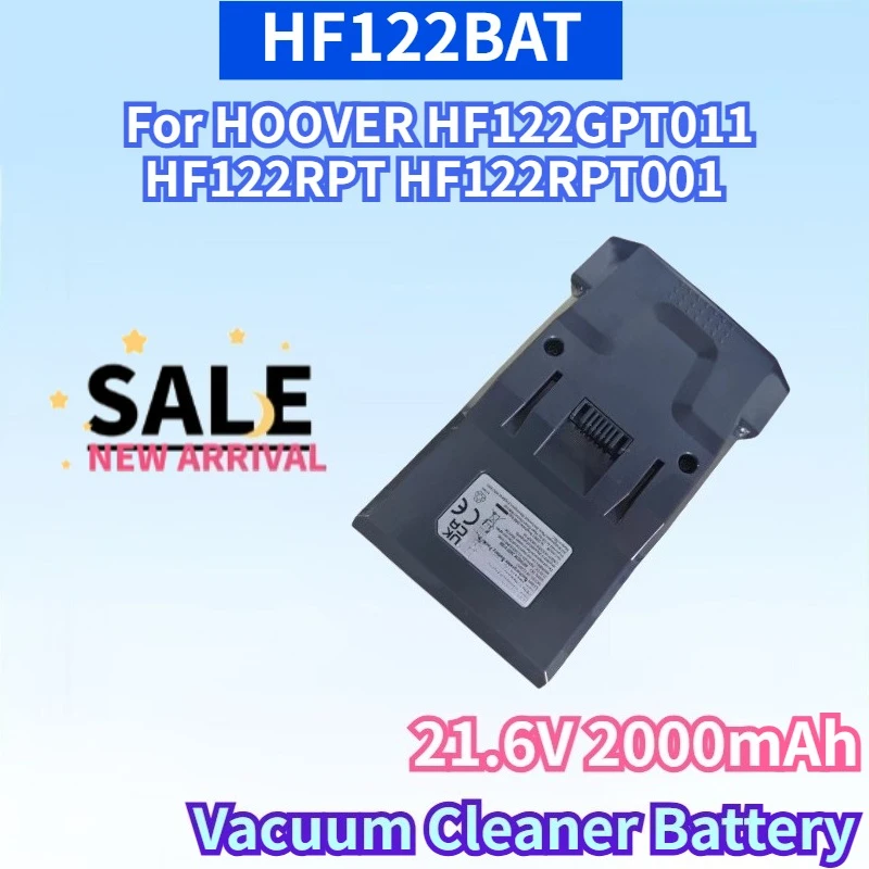 

Аккумулятор для пылесоса 21.6V 2000mAh HF122BAT для HOOVER HF122GPT011 HF122RPT HF122RPT001 HF122GPT HF122GH001 HF122RH HF122GH