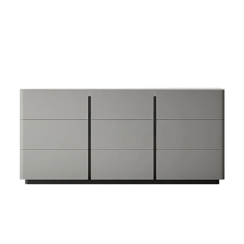 

Simple modern living room against the wall storage bedroom storage high foot side cabinet storage tea cabinet