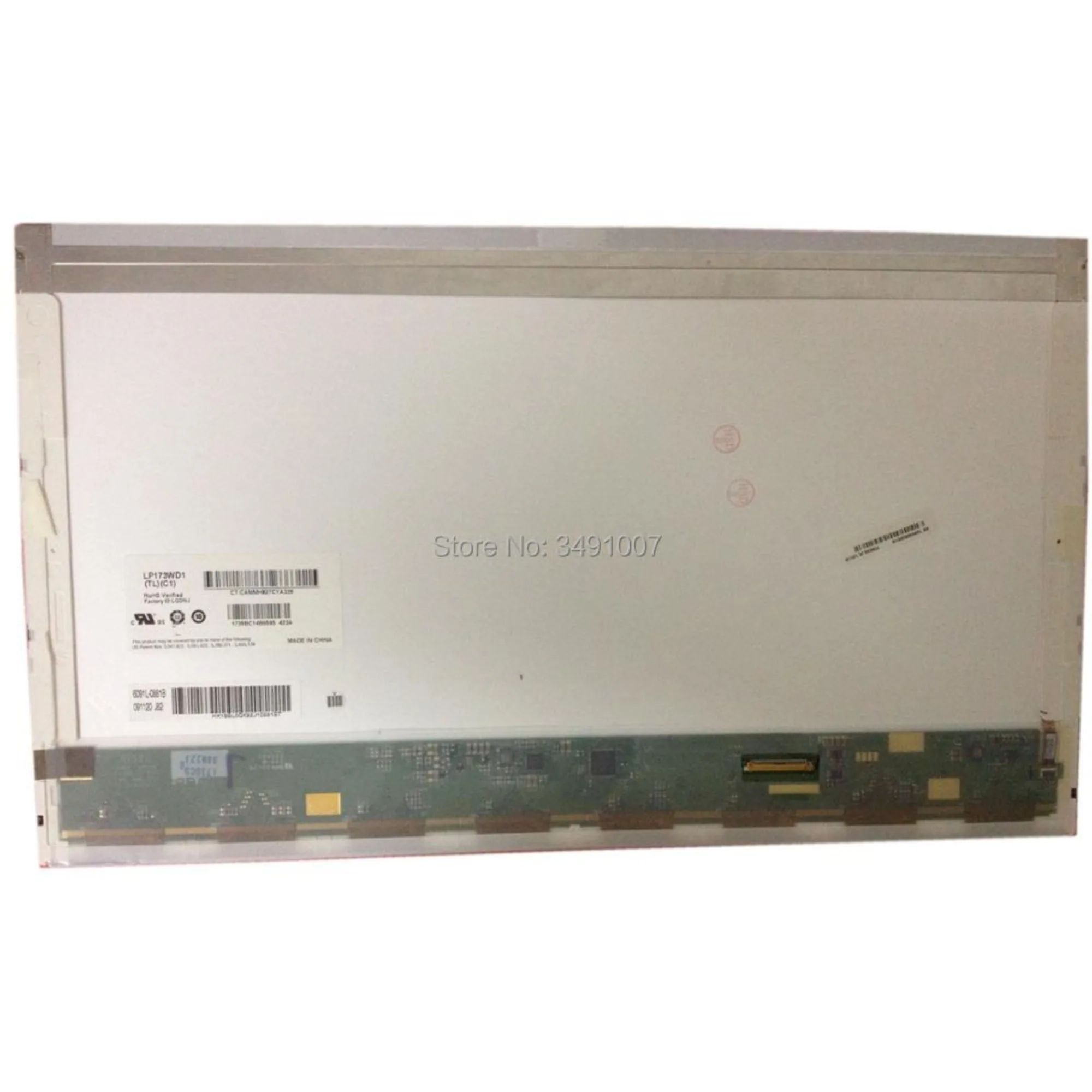 

LP173WD1 TLC1 TLC2 (TL)(C1) fit B173RW02 V.1 V.0 LED LCD Screen Panel 40PIN