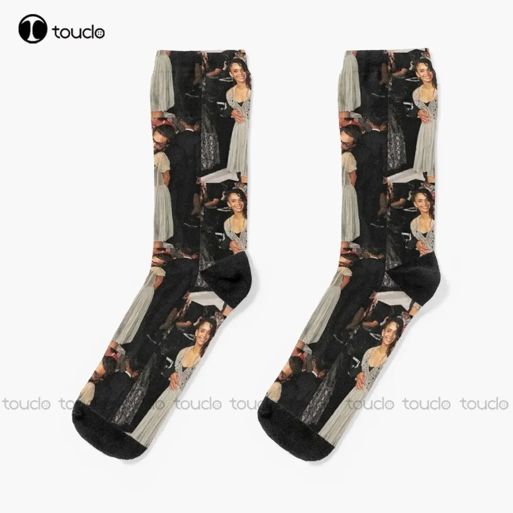 Jason Momoa Socks Mens Black Socks High Quality Cute Elegant Lovely Kawaii Cartoon Sweet Cotton Sock Custom Gift Unisex Adult