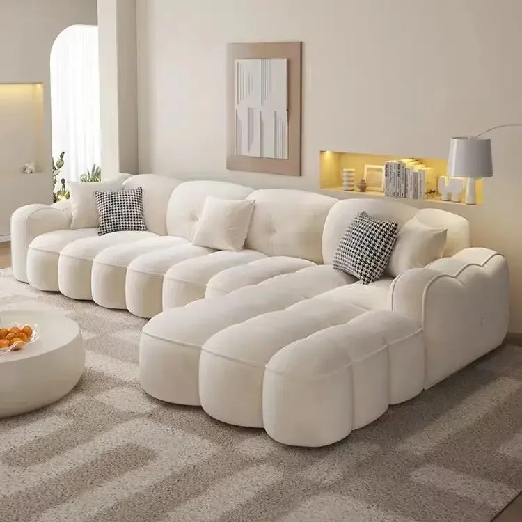 

Cream Wind Cloud Corner Sofa