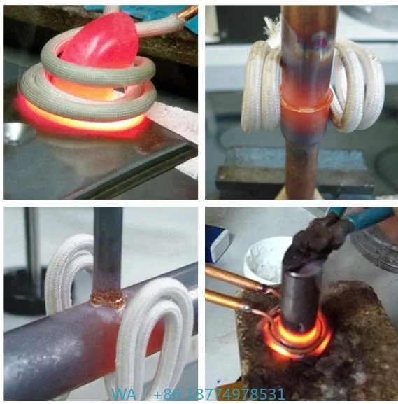 C Brazing Multi Copper Pipe utting Tool Brazing High-frequency Induction Heater Heating Welding
