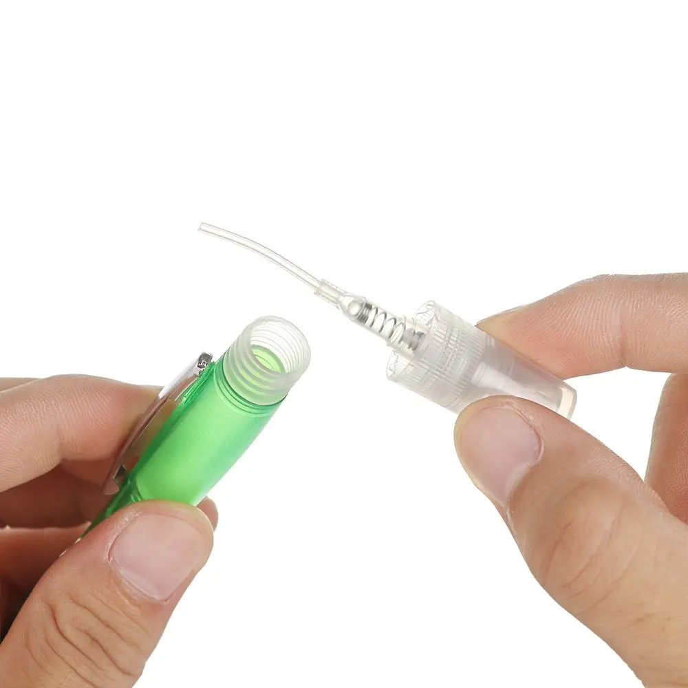 Mini Writing tools Stationery Ballpoint pen Spray Gel Pen Disinfectant Travel Perfume Bottle
