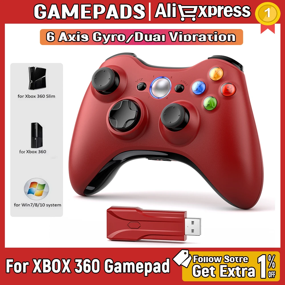 Xbox 360 Wireless C…