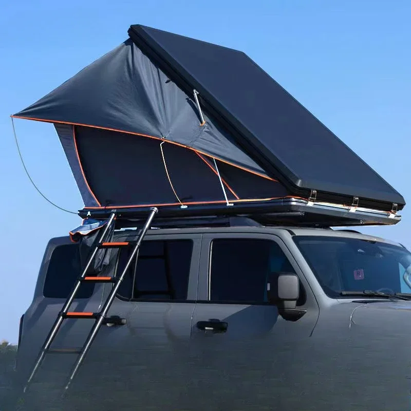 

The car rooftop tent is fully automatic folding and self-driving tour