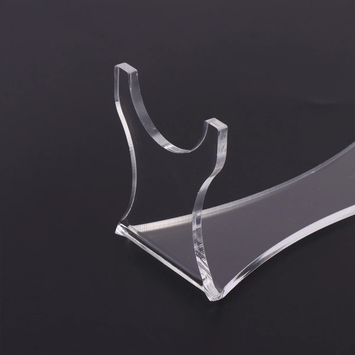 

2Pcs Acrylic Sword Display Organizer Stand Transparent Rack for Home Shop Collection Storage Shelf Sword Display Shelf