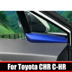 Toyota CHR C-HR 2016- 2021 ABS 자동차 앞문 창 내부 삼각형 컬럼 커버 트림 기둥 장식 스티커