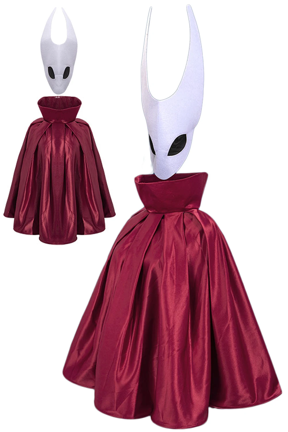 Cartoon Ghost Cosplay Costume para crianças, jogo de fantasia, Hollow Cos Knight, Halloween, presentes de carnaval para meninos