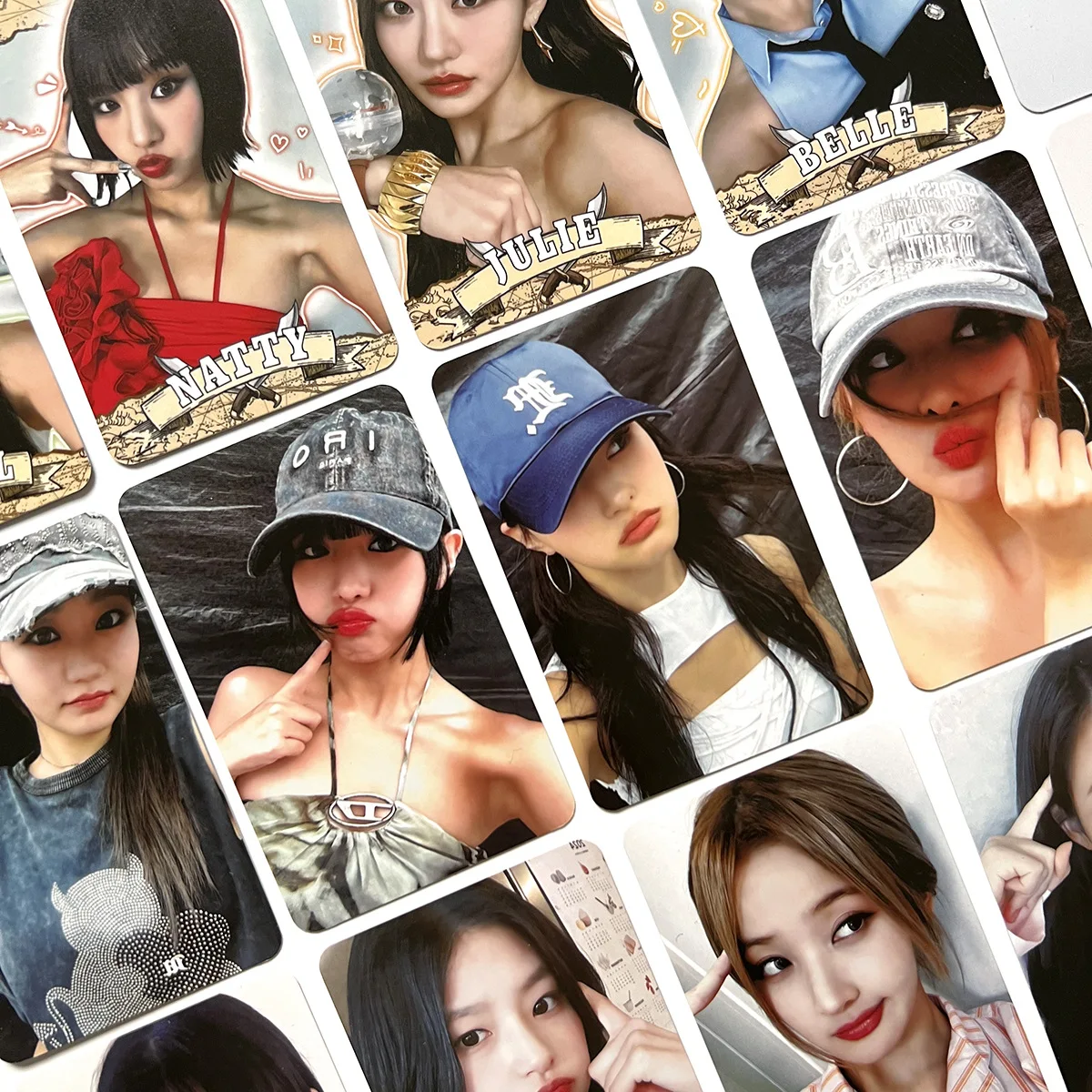 4 ชิ้น/เซ็ต KISS OF LIFE Idol Girl ใหม่สูญเสียตัวเอง Series การ์ด Lomo HANEUL BELLE NATTY JULIE HD Printd Photocards แฟนของขวัญ