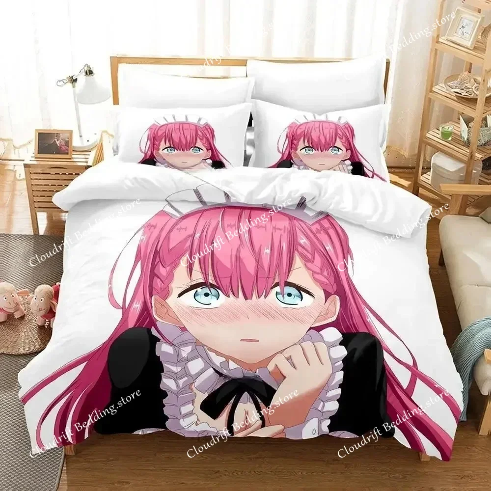 New We Never Learn Bedding Set Single Twin Full Queen King Size Bed Set Adult Kid Bedroom Duvet cover Sets 3D Anime Kawaii Bed