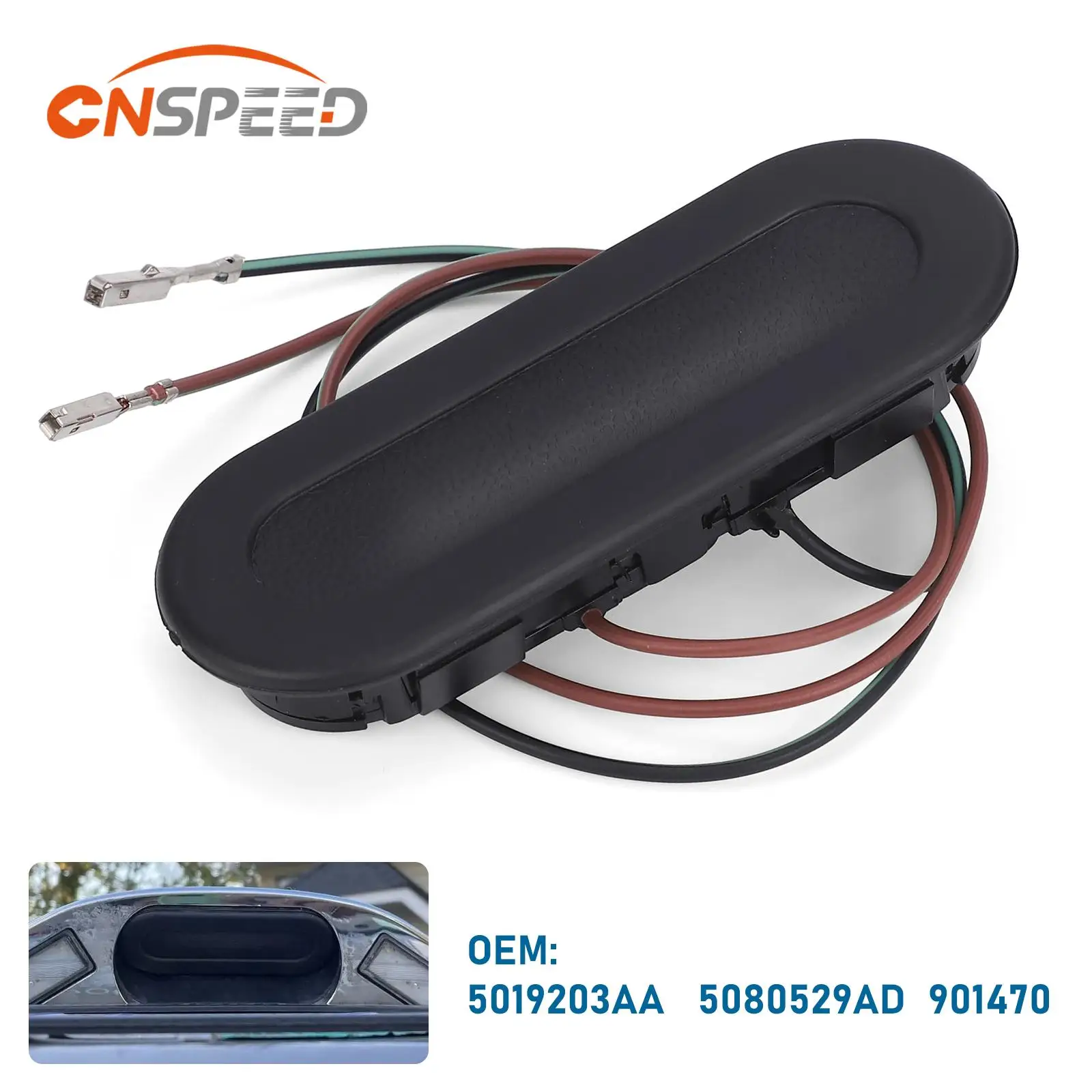 CNSPEED Dustproof ABS Plastic Tailgate Switch For Dodge Grand Caravan Chrysler Pacifica Voyager  5080529AD 05080529AD 05019203AA