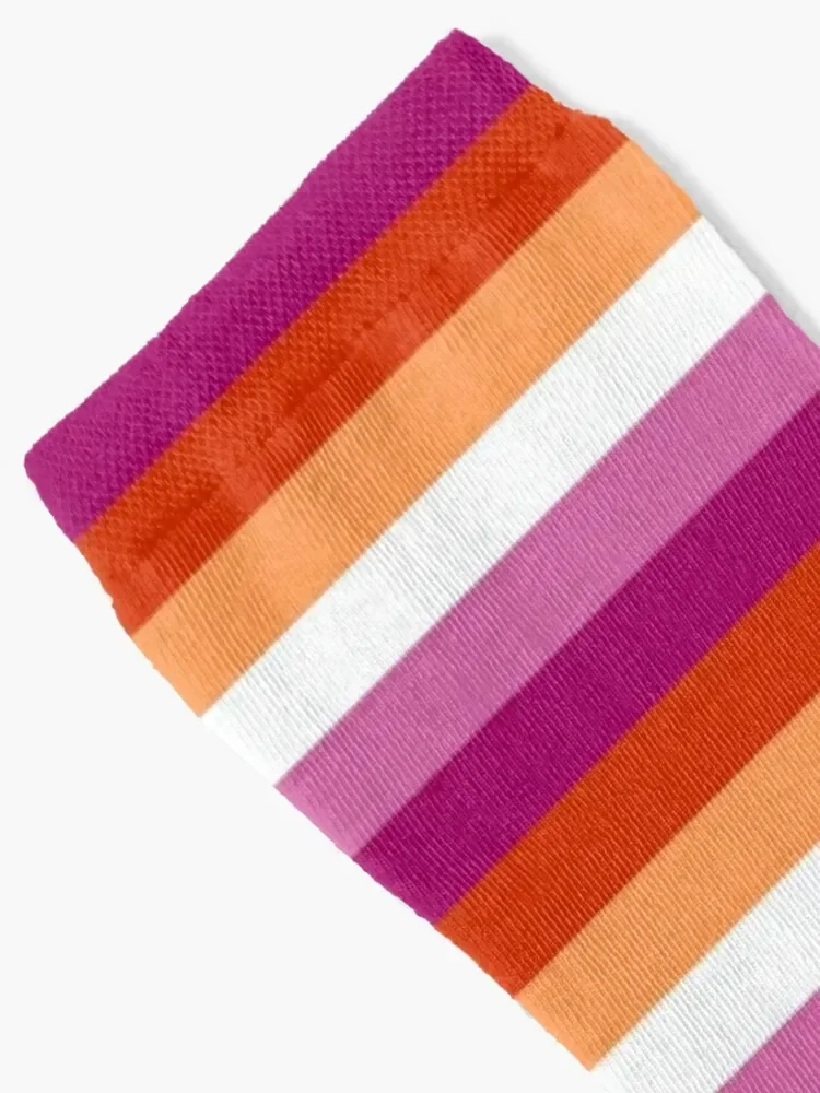 Lesbian Flag Socks set christmass gift Sports colored Luxury Woman Socks Men's
