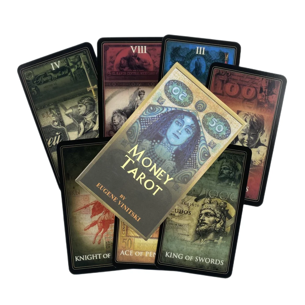 The Evil Moon Tarot Cards Divination Deck English Versions Edition Oracle Board Playing INK Table Game For Party