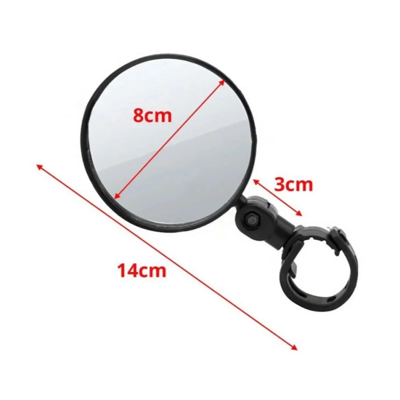 1PC Electric Scooter Rearview Mirror Bicycle Rear Mirrors for Pro Qicycle Bike Electric Scooter Accessories