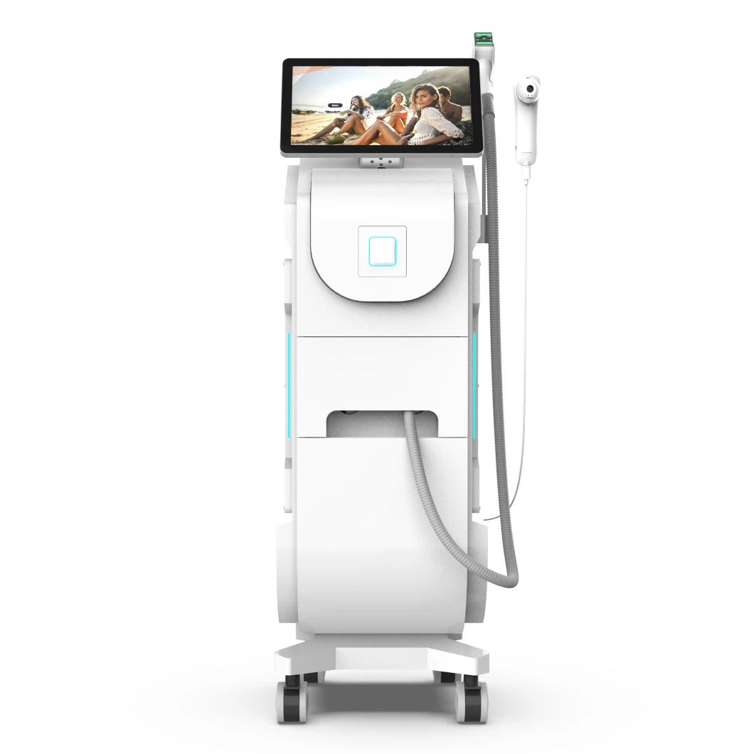 2026 New Update Hair Removal Mahine With AI Analyzer 1200W -42 Degree Cooling System Three Wavelength For All Skin