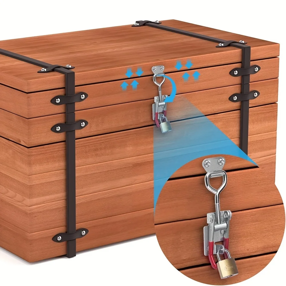 10/2 قطعة قابل للتعديل تبديل المشبك مزلاج الثقيلة تبديل المزالج عقد قدرة سحب مزلاج المشبك ل المدخن غطاء الرقصة أداة صندوق Ca