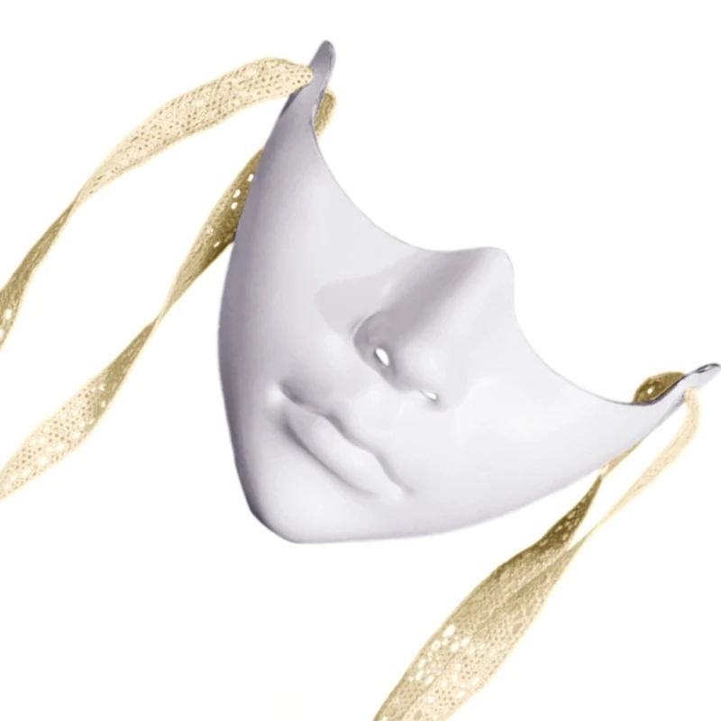 652F maskarada maska ​​fantomowa maska ​​pół twarzy dla kobiet mężczyzn Cosplay Party Photography Rekwizy