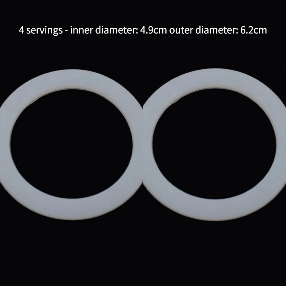 Sealing Ring Enjoy Better Tasting Espresso with These Safe and Odorless Silicone Sealing Rings 2/4/6/9 Cup Sizes