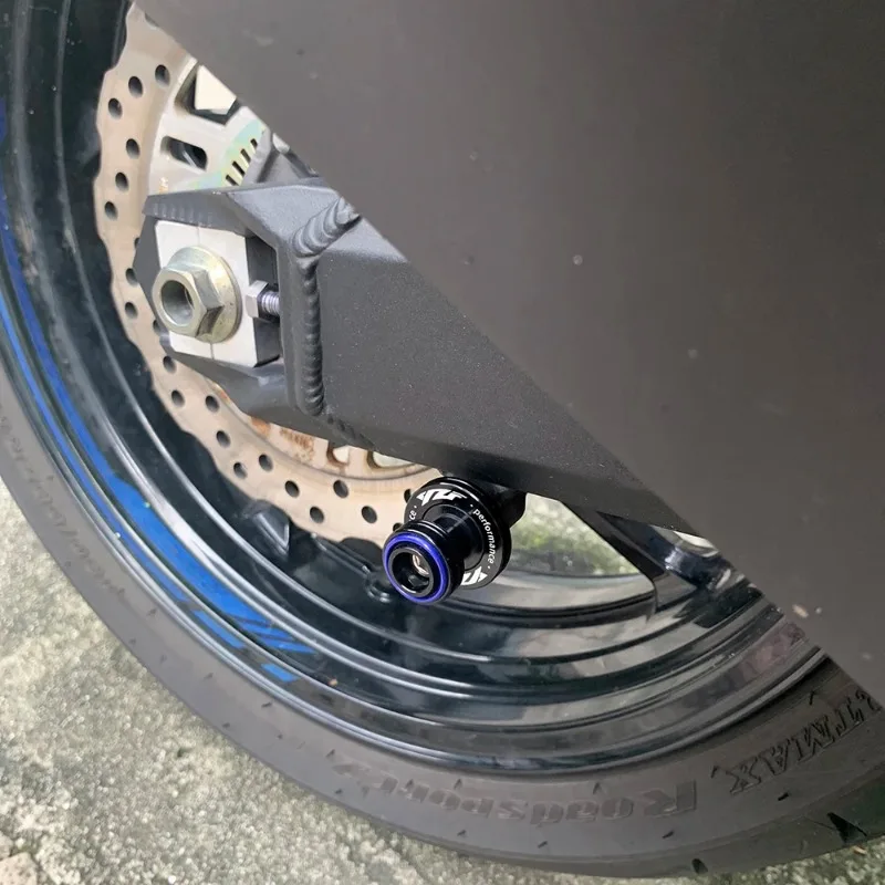 For YAMAHA R1 R1M R3 R6 R7 R9 R25 YZF-R6 YZF-R3 YZF-R15 R125 Motorcycle M6 Swingarm Spools Slider Stand Bobbins Tire Valve Caps
