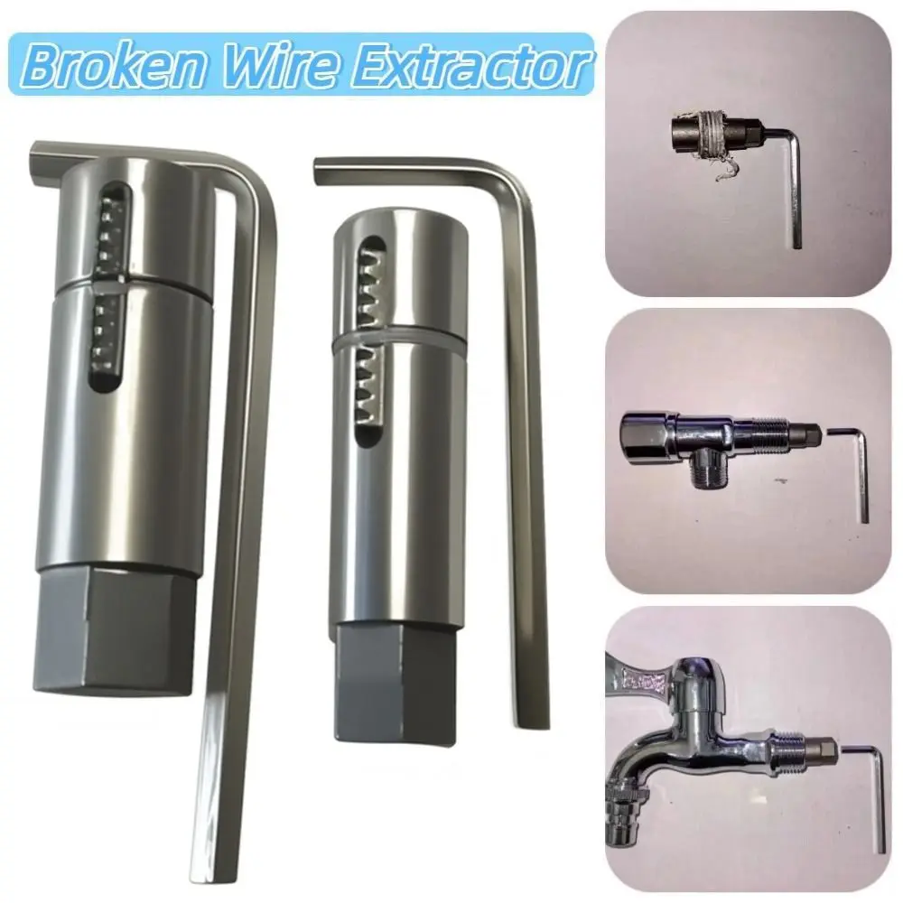 

Universal Faucet Angle Valve Wire Extractor Efficient Powerful Claw Damaged Screw Removing Tool Wear-resistan Rust-proof
