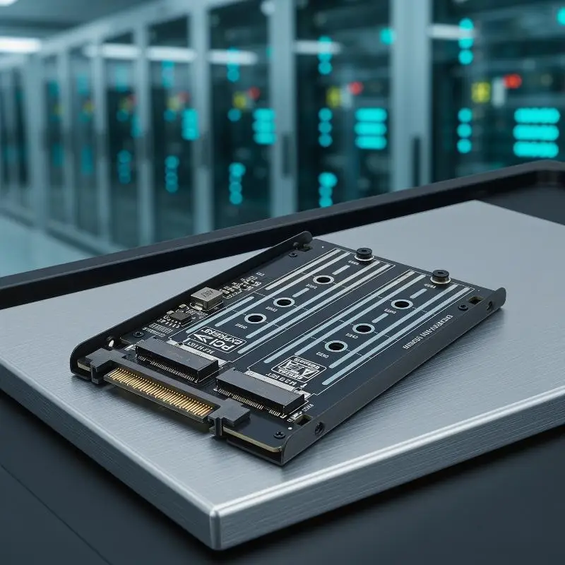 Efficient Data Transit with 2230 2242 2260 2280 M.2 SSD to U.2 SFF-8639 Adapter Riser Card