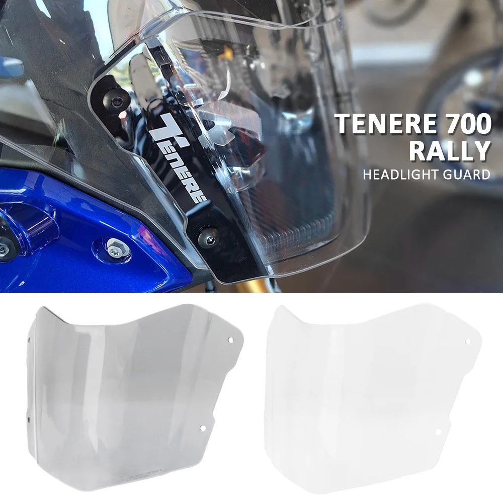 

Motorcycle Headlight Protector Guard For Yamaha TENERE Tenere 700 Tenere700 Rally 2025 Head Lamp Protection Cover