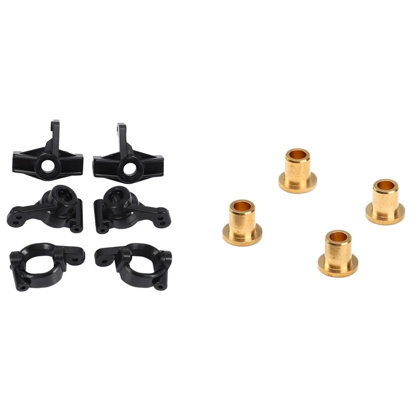 2 Set RC Car Part: 1 Set Front Wheel Seat 1252 Rear Wheel Seat 1253 C-Shaped Seat &1 Set Chassis 6X5.2 Flange Bushing