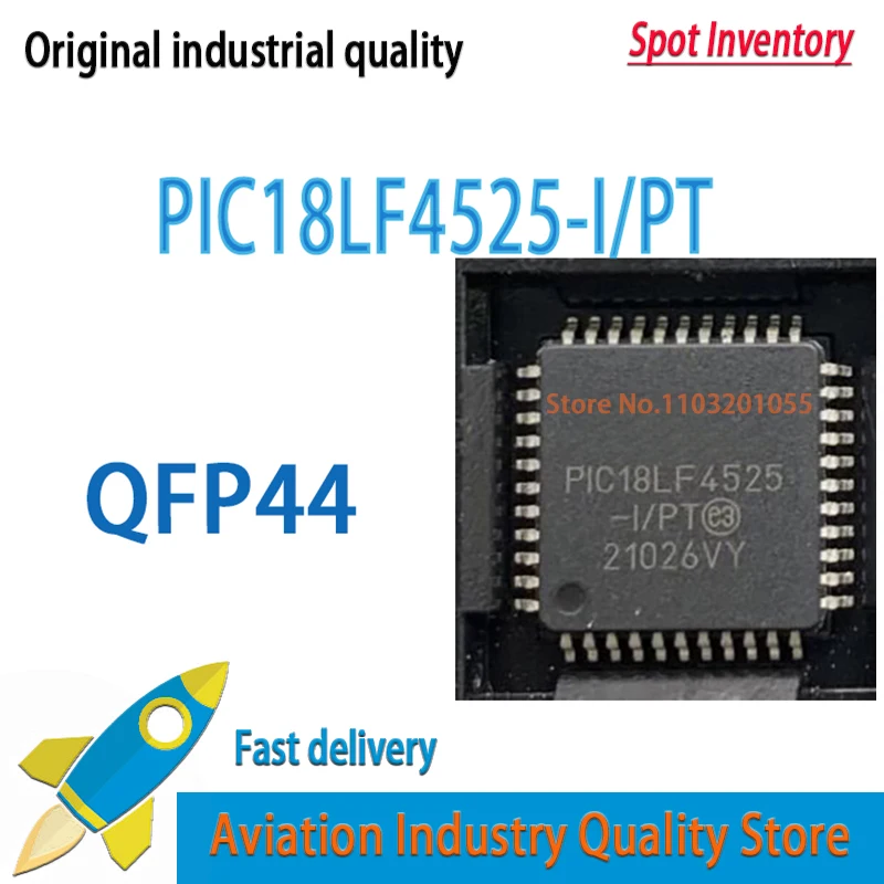 PIC18LF4525-I/PT QFP44 PIC18LF4525