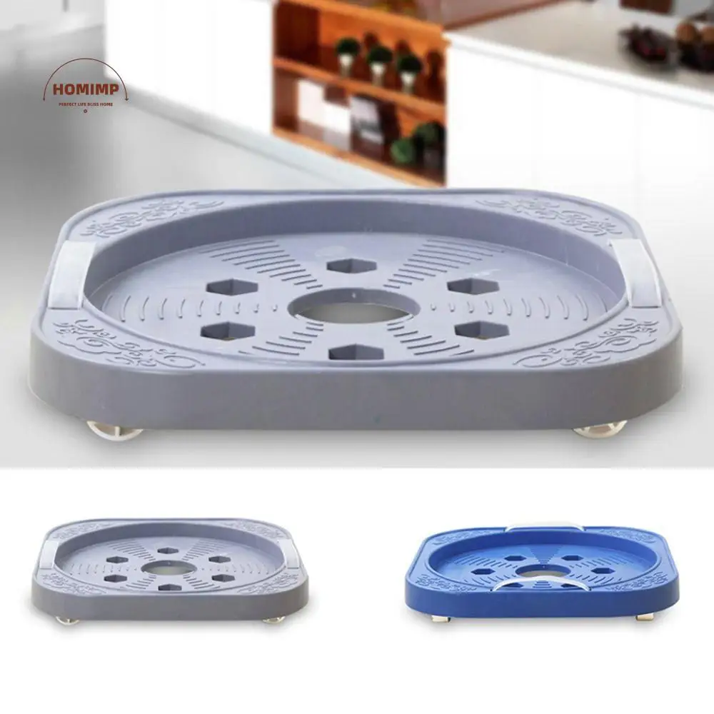 

Stainless Steel Cylinder Gas Bottle Mobile Bracket Moveable Wheels Caster Wheels Cylinder Mobile Stand Can Pallet Base Plate