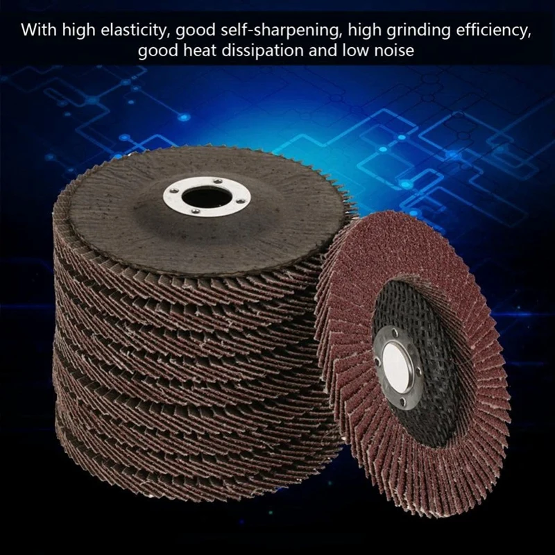 10 60 Mesh Grinding Wheels, Polishing Pads Sanding Discs 100 X 6 X 16 MM Suitable For Bench Grinders