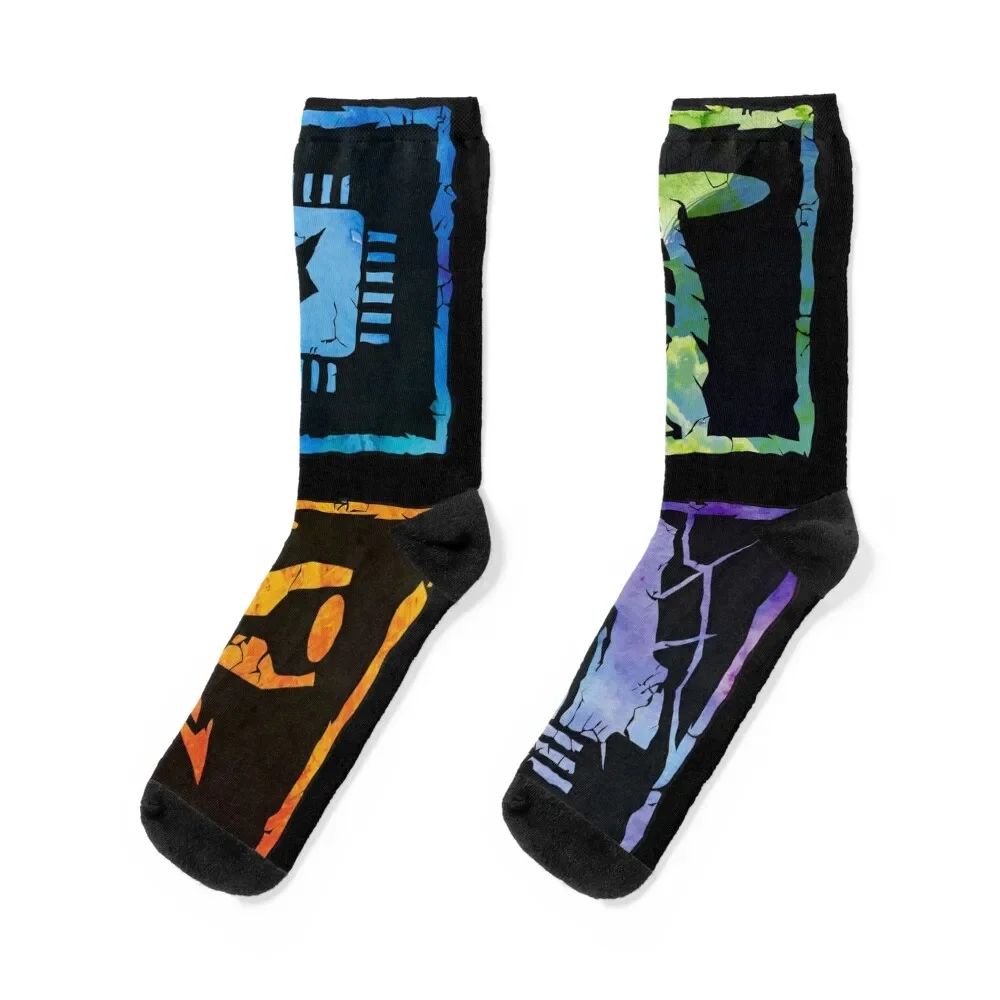 

Horizon Zero Dawn Sticker Pack Socks New year's hiking with print Men's Socks Women's