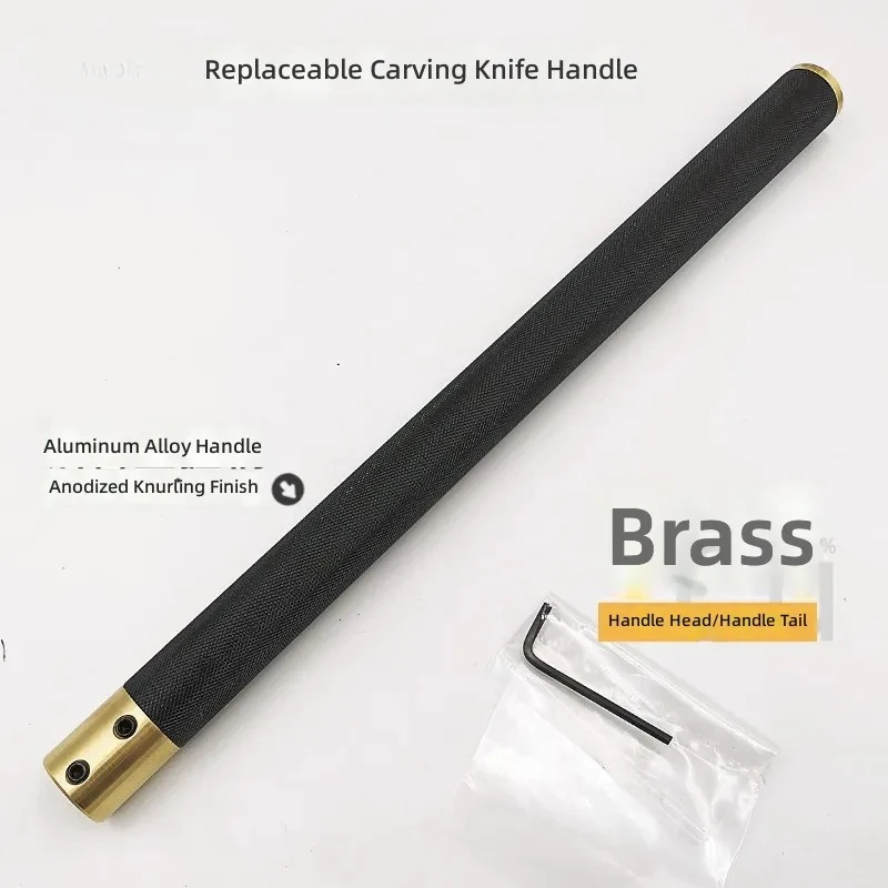 Wood Turning Tool Holder Square Rod Knife Stand Handheld Aluminum Alloy Brass Woodworking Lathe Accessory DIY Craft Supplies